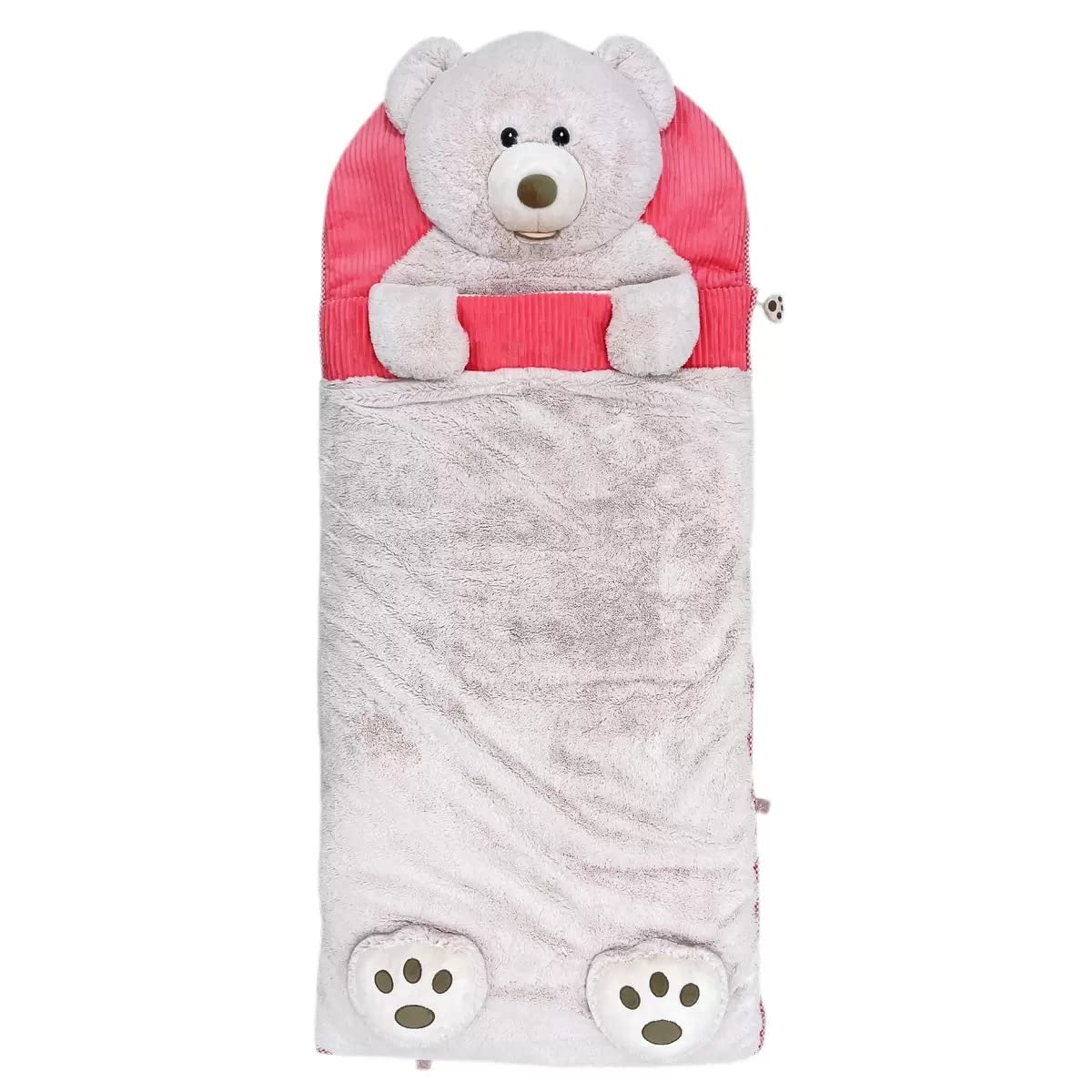 超希少 韓国限定 熊印 ゴムピョ 寝袋 シュラフ かいまき フリーサイズ